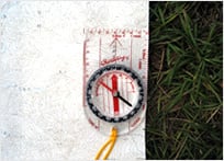 Orienteering compasses